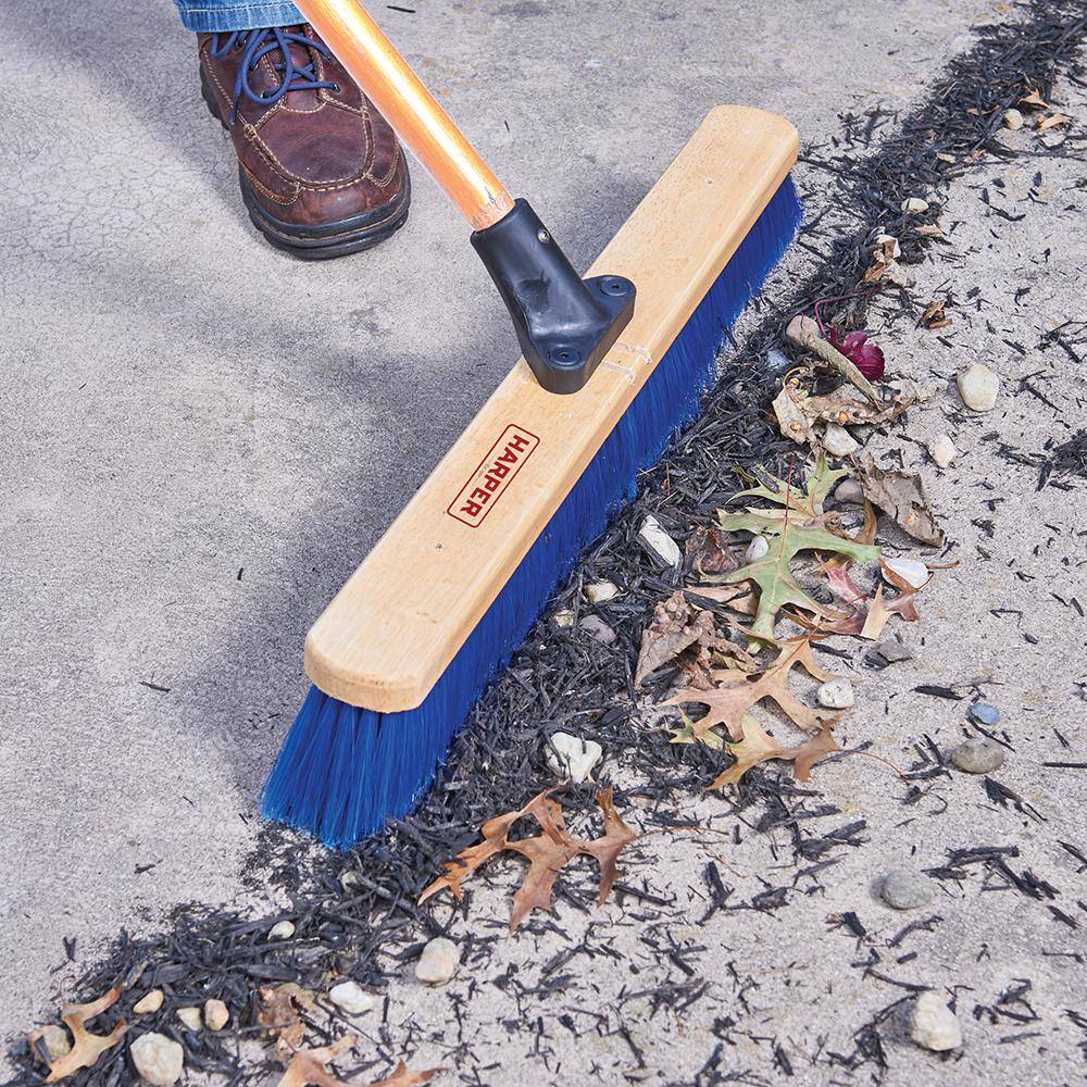 HARPER 24 in. IndoorOutdoor All-Purpose Push Broom 1426P1