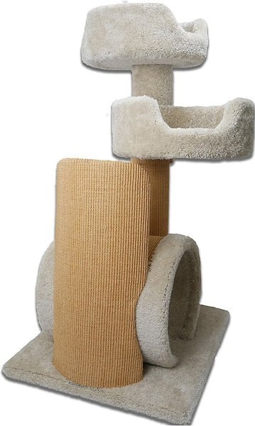 Royal Cat Boutique NANI-2 41-in Carpet Cat Tree， Neutral