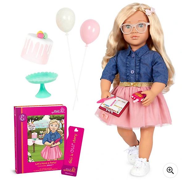 Our generation deluxe doll party planner emily