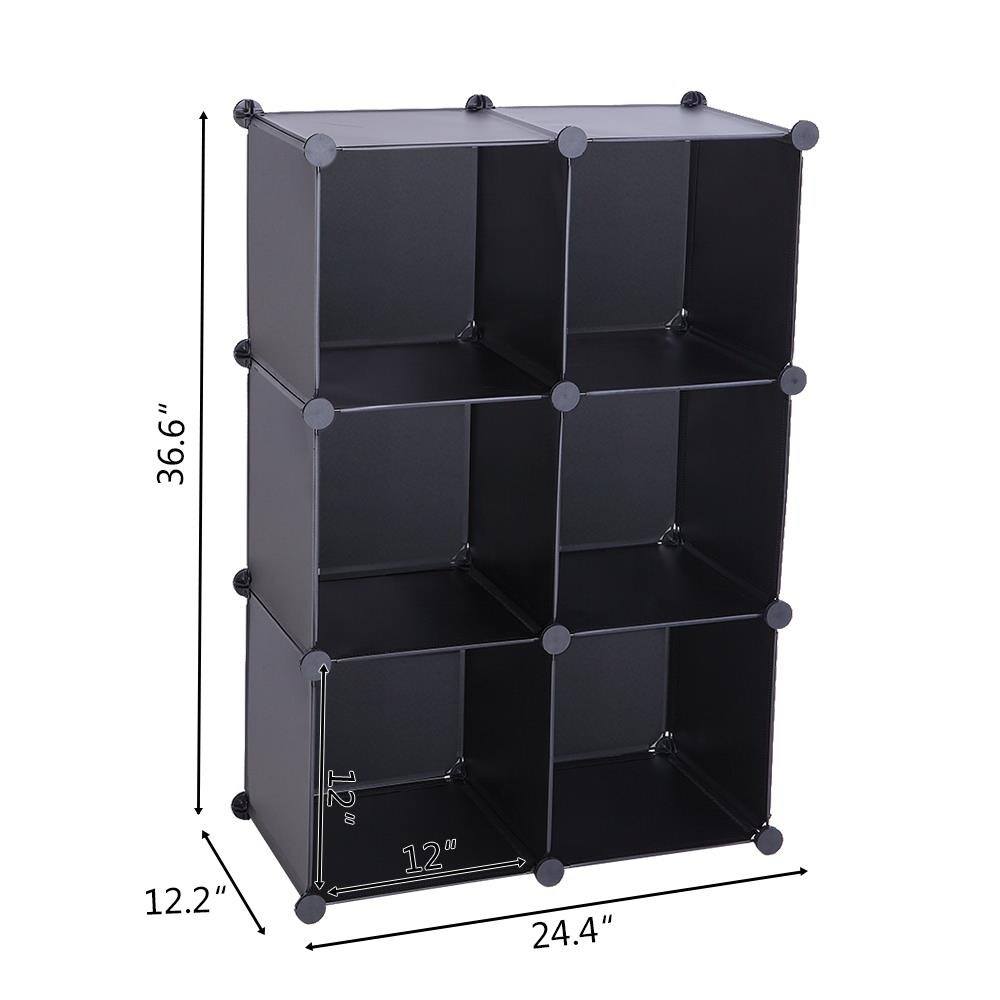 6 Cube Closet Organizer Storage Shelves Cube Storage