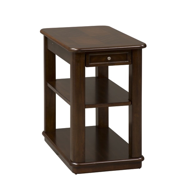 Wallace Dark Toffee Chair Side Table