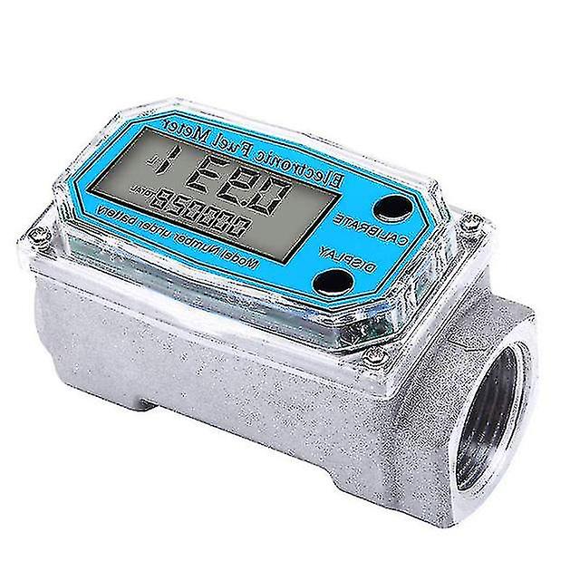 Born Pretty High Accuracy Digital Fuel Flow Meter Car Gasoline Diesel Kerosene Methanol Water Meter Counter Sensor Indicator Controller