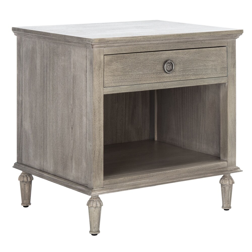 SAFAVIEH Couture Lisabet 1 Drawer Wood Nightstand