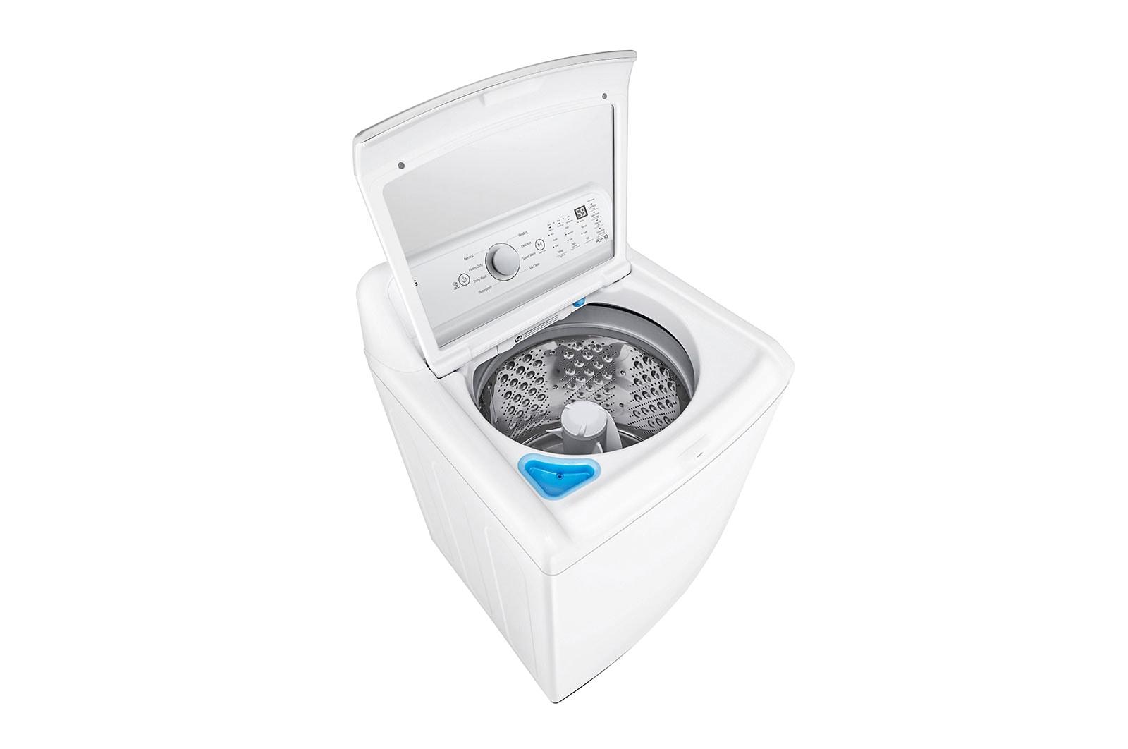 Lg WT7155CW 4.8 Cu. Ft. Mega Capacity Top Load Washer With 4-Way™ Agitator & Turbodrum™ Technology