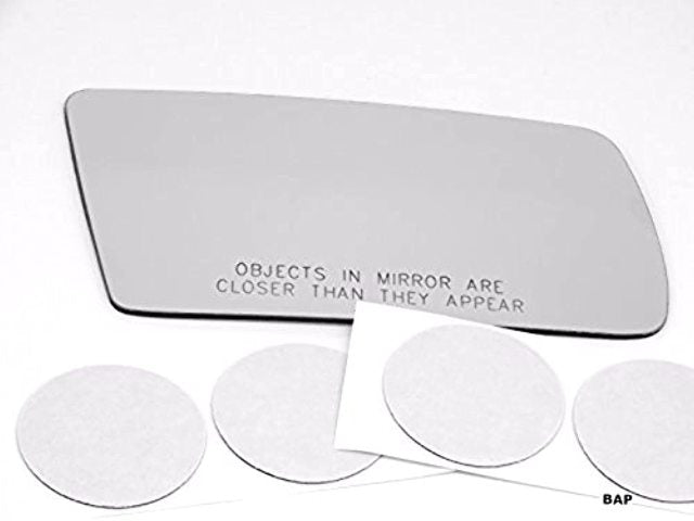 Fits 84-89 Nissan 300ZX， 200SX Right Passenger Clear Mirror Glass Lens w/Adhesive USA