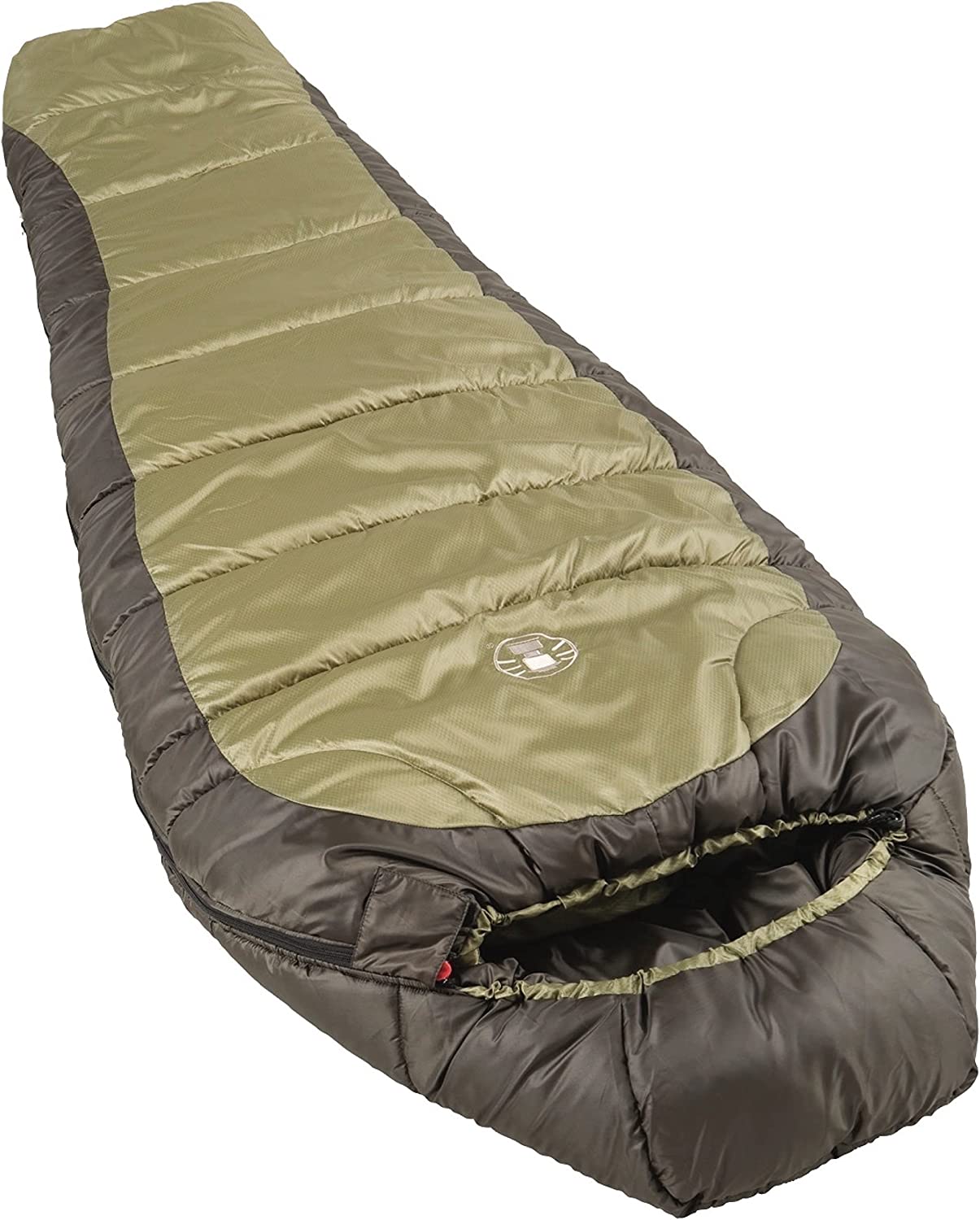 Cold-Weather Mummy Sleeping Bag, 0¡ãF Sleeping Bag for Big & Tall Adults, No-Snag Zipper with Adjustable Hood for Warmth and Ventilation