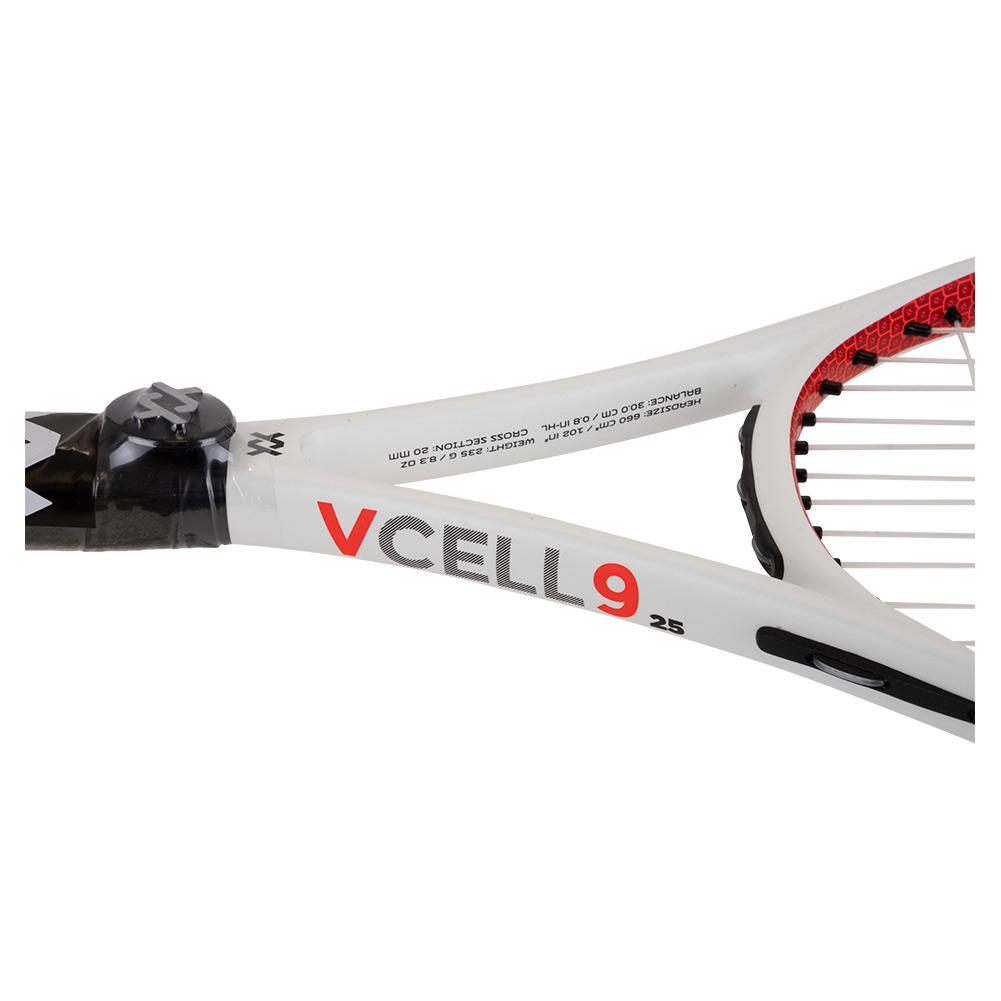 Juniors` V-Cell 9 Prestrung Tennis Racquet