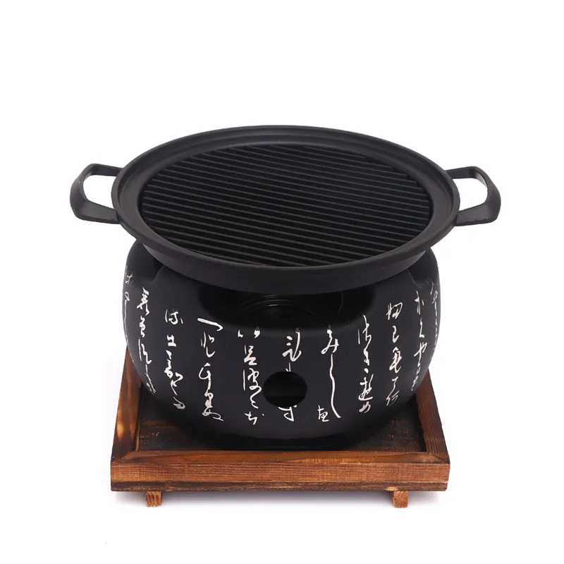 Japanese Bbq  Charcoal Grill Food Carbon Furnace Barbecue Mini Stove Cooking Oven Household Barbecue Desk Alcohol Grill