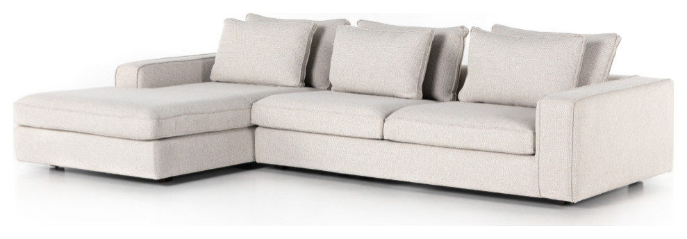 Laurence Sectional Right Chaise   Modern   Sectional Sofas   by Virgil Stanis Design  Houzz