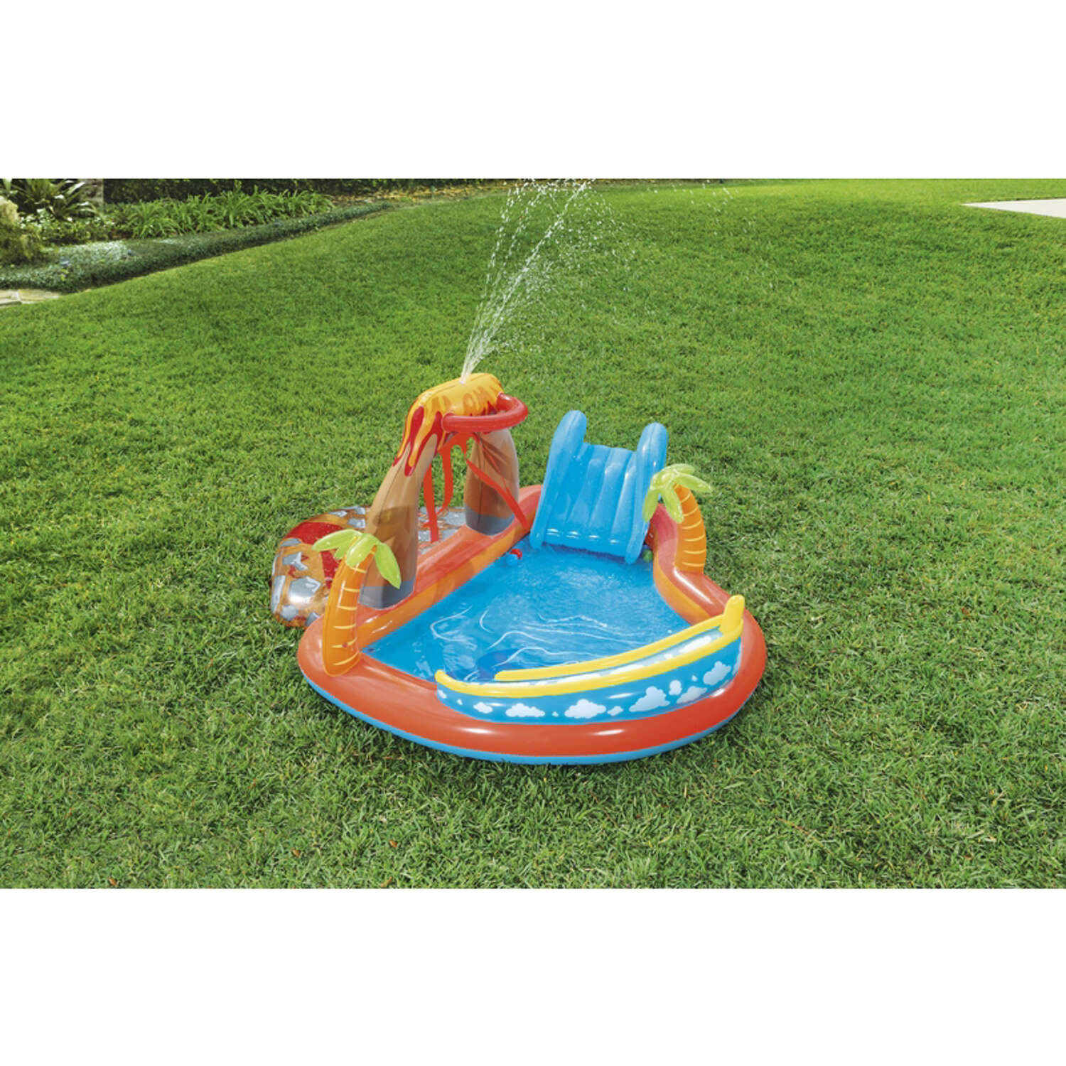 Bestway H2OGO! 72 gal Oval Inflatable Pool 8 ft. W X 8 ft. L