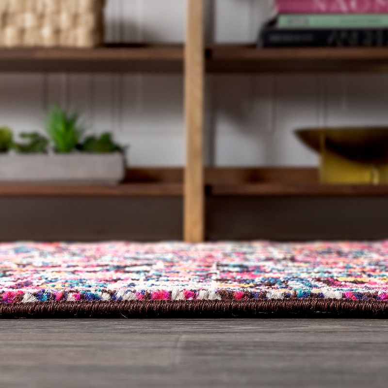 JONATHAN Y Modern Persian Boho Floral Rug