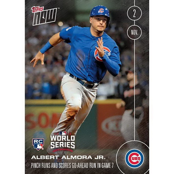 Topps TPS 16TN 0661 C Chicago Cubs Albert Almora J...