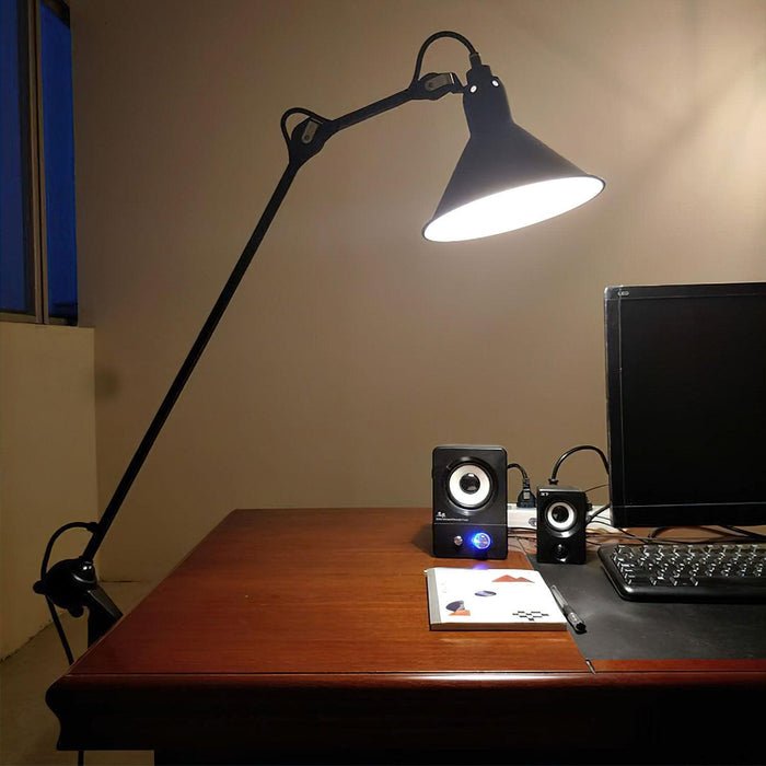 Versa Glide Clamp Table Lamp