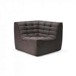 Module d'angle gris foncé N701 Ethnicraft - Mobilier intérieur - Mobilier - GRIIN