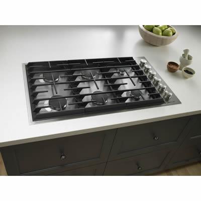 JennAir 36-inch Built-In Gas Cooktop JGC7636BS