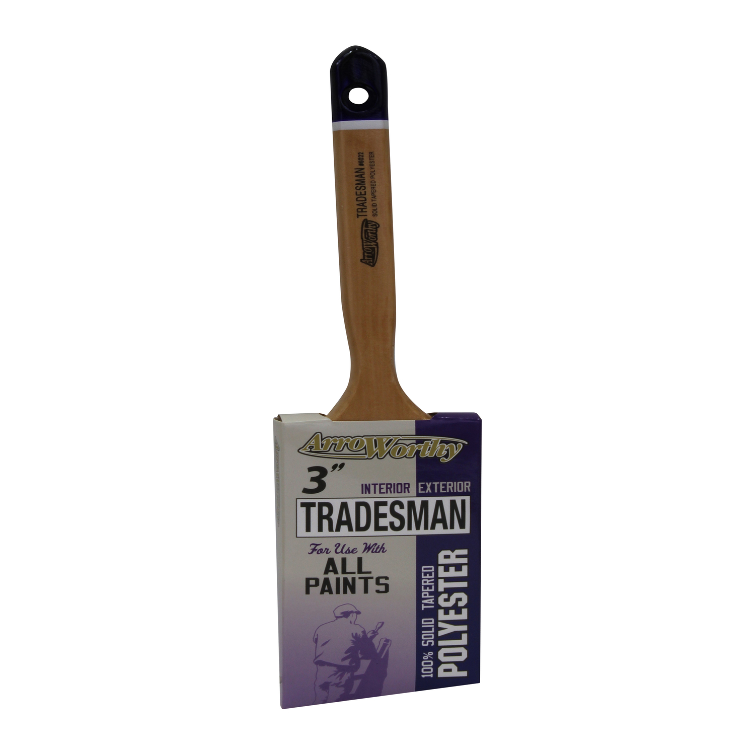 ArroWorthy Tradesman 3 in. Angle Paint Brush