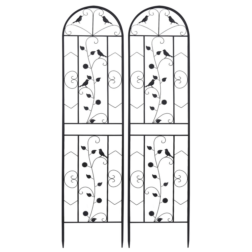 Outdoor Garden Plant Trellis for Growing Plants and Vegetables   19.7\