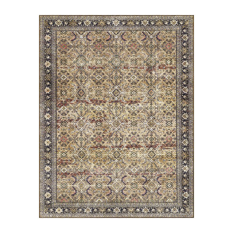 Decor 140 Alais Traditional Washable Area Rug