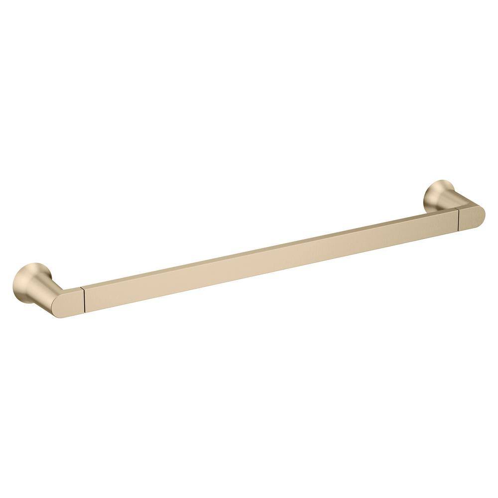 MOEN Genta 18 in. Towel Bar in Bronzed Gold BH3618BZG