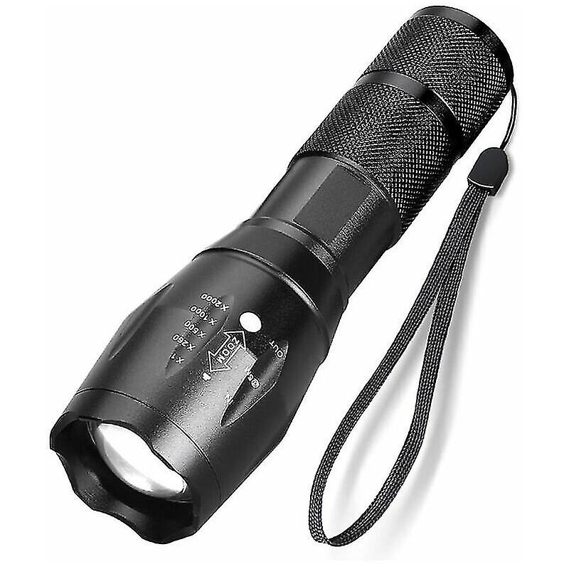 Xml-t6 Ultra Powerful Led Flashlight Military Torch Usable