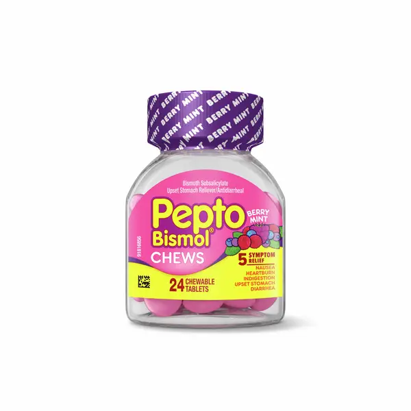 Pepto Bismol 24-Count Berry Mint Chews