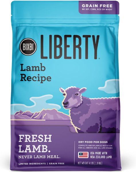 BIXBI Liberty Fresh Grain-Free Lamb Recipe Dry Dog Food