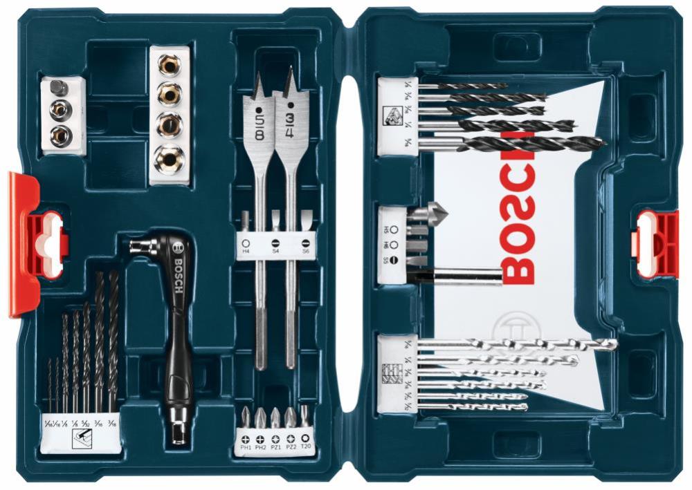 Bosch Drilling and Driving Mixed Bit Set 41pc MS4041 from Bosch