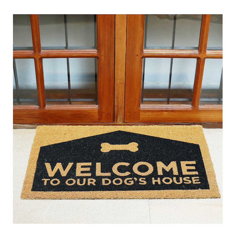 Sonoma Goods For Life® Dog House 18'' x 30'' Coir Doormat