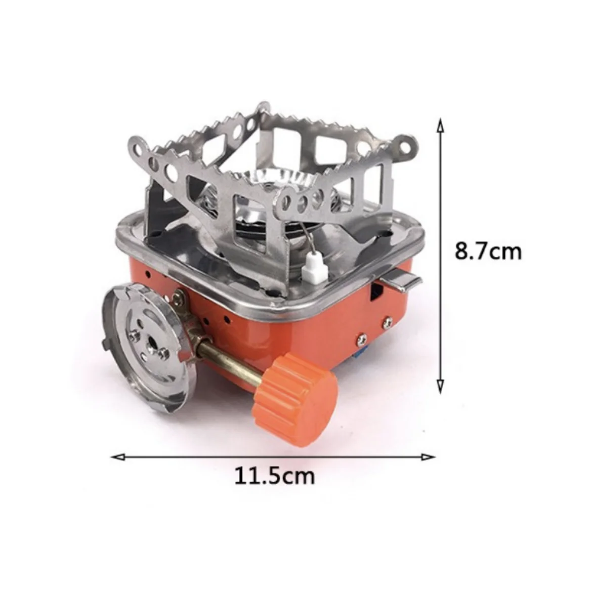 SOLO WILD Portable Camping Gas Stove Mini Outdoor Windproof butane propane Stove Burners Folding Metal Stove Camping for Picnic