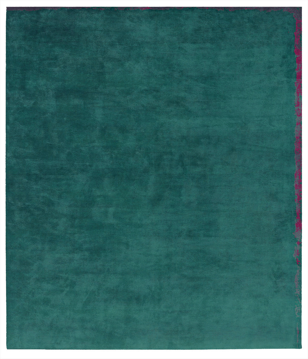 Dijon Nester Hand Knotted Rug in Turquoise design by Second Studio