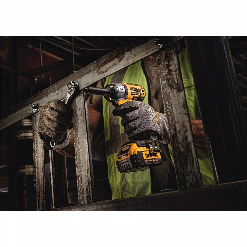 DEWALT 20-Volt MAX XR Cordless Barrel Grip Jigsaw with (1) 20-Volt 2.0Ah Battery and 3/8 in. Impact Wrench and#8211; XDC Depot