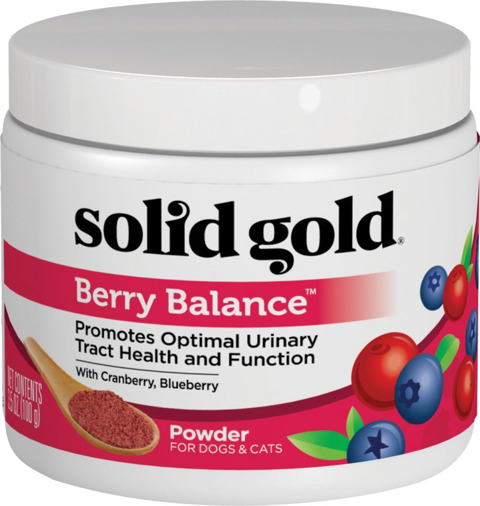 Solid Gold Berry Balance Nutritional Supplement Powder for Dogs  Cats