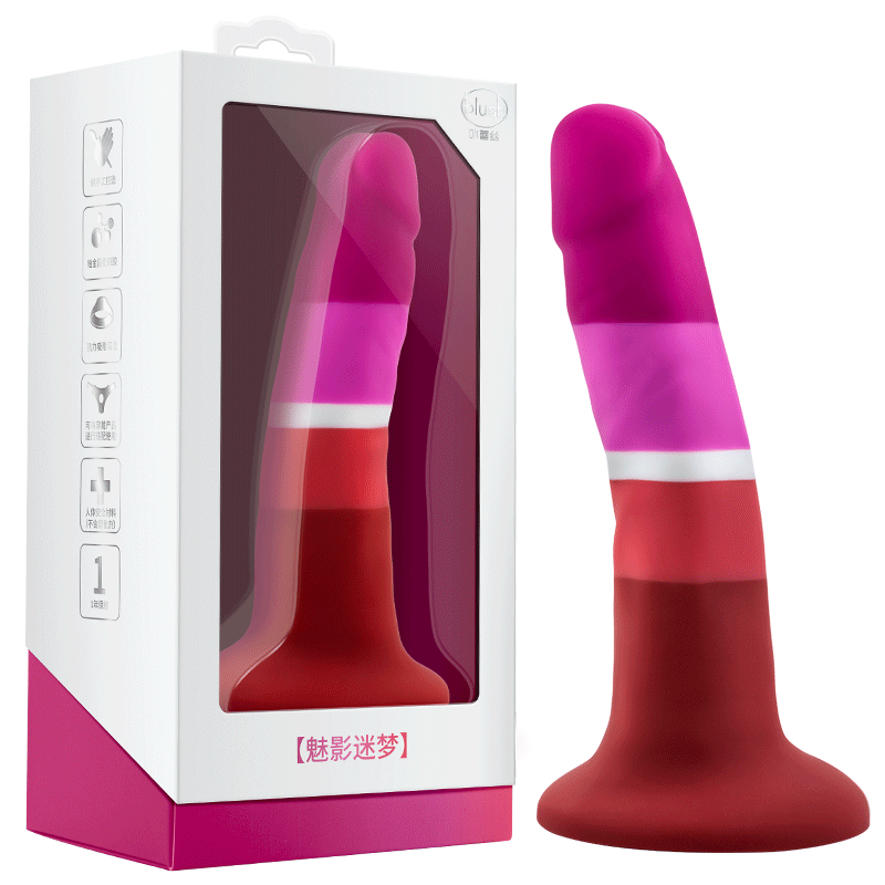 Blush BL-88370 Multicolor Manual Dildo Lucky Color Dildo