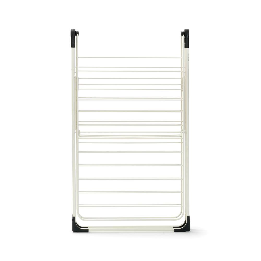 Brabantia 66 ft. (20m) W 75.2 in. x H 35.4 in.T-Model Drying Rack in Fresh White 476068