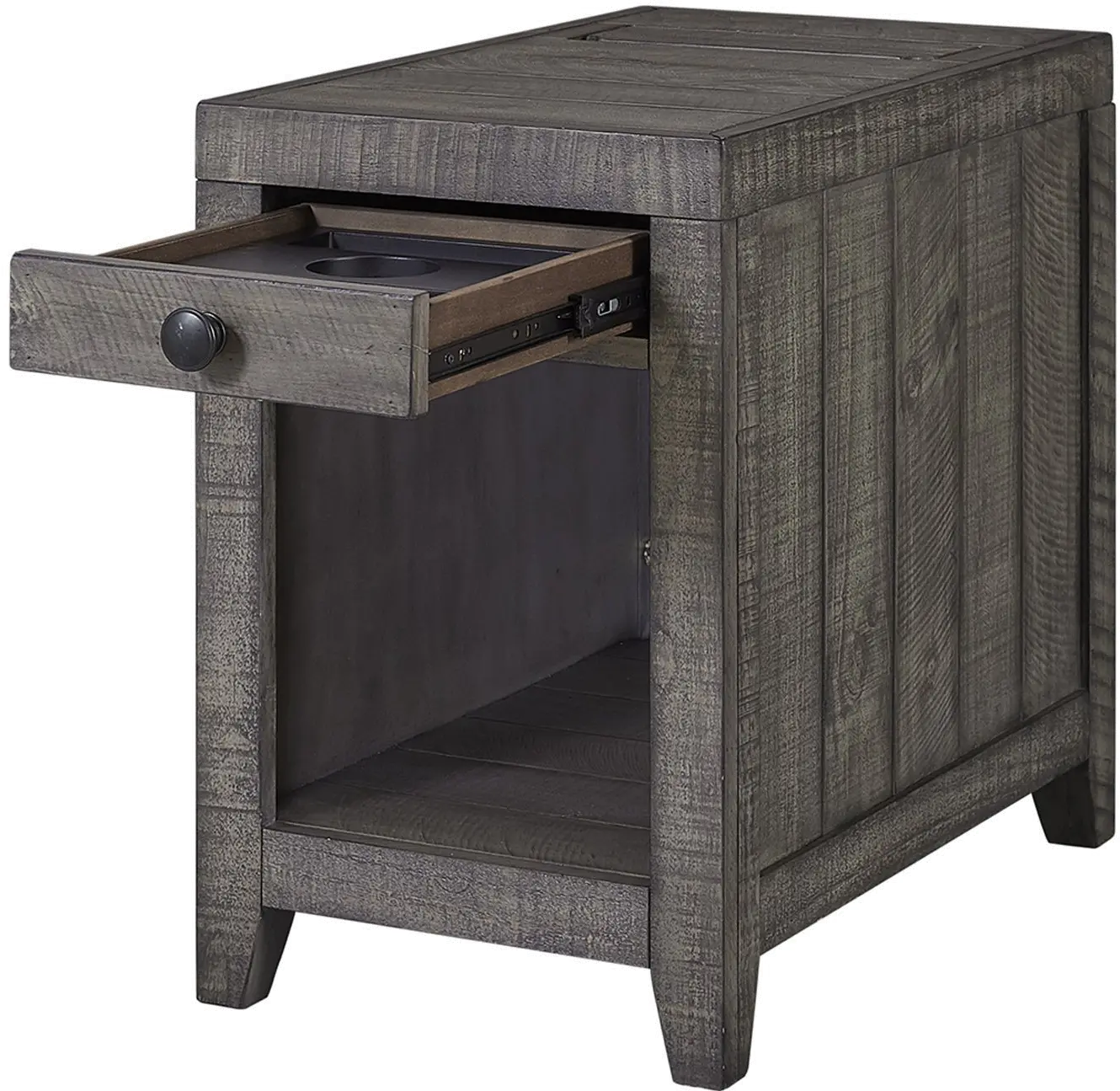 Tustin Gray Side Table