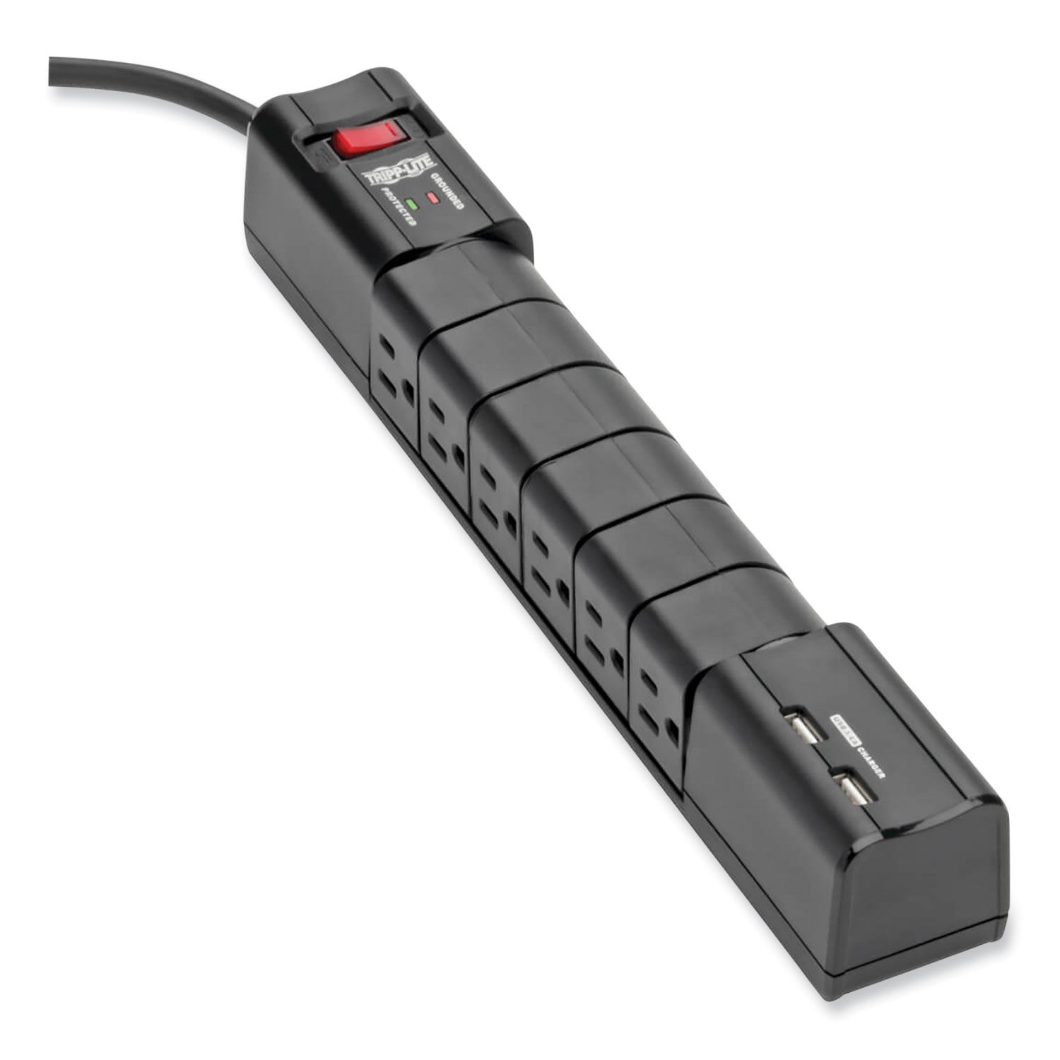 Protect It! Surge Protector by Tripp Lite TRPTLP608RUSBB