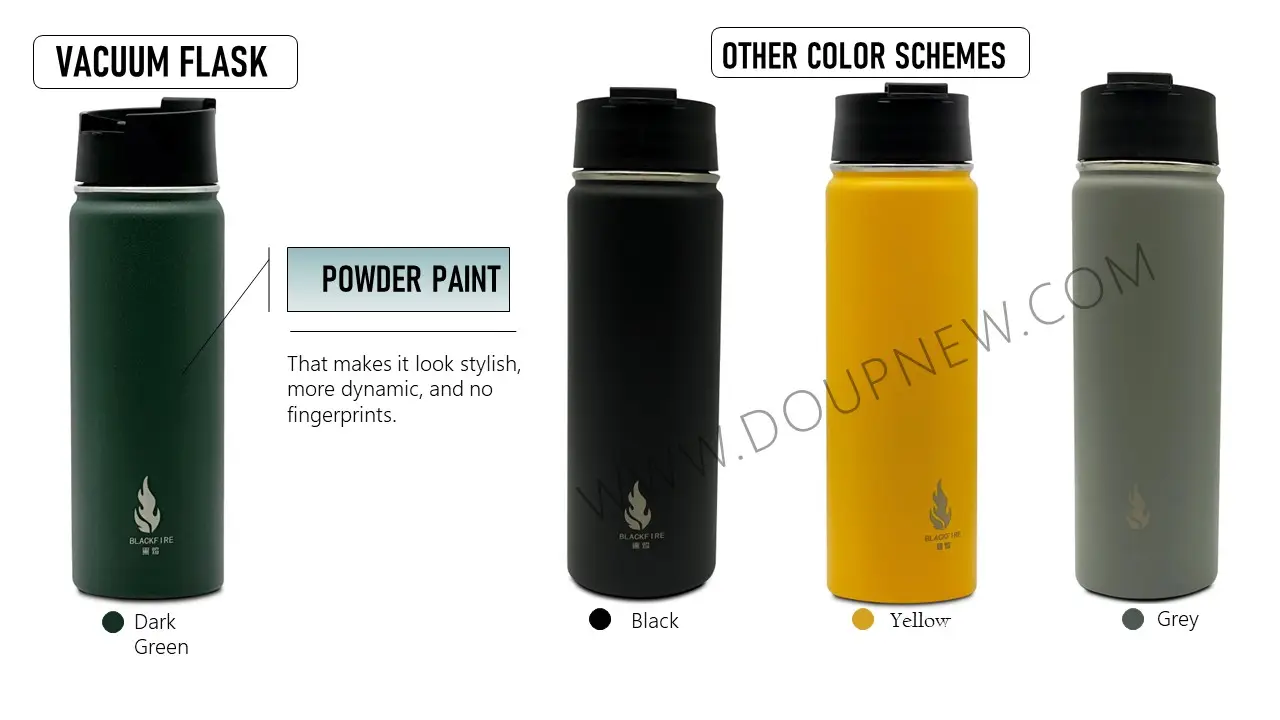 New Arrivals 2023 Water Bottles Stainless Steel Double Wall Thermos Sport Water Bottlewith Logo Custom Logo Printed Vacuum Flask