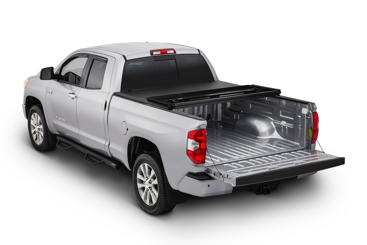 Tonno Pro Hard Fold1421 Toyota TundrawUlty track adptr kt wo Trl Spcl Edtn Bx 6x27 7quot Tonneau Cover