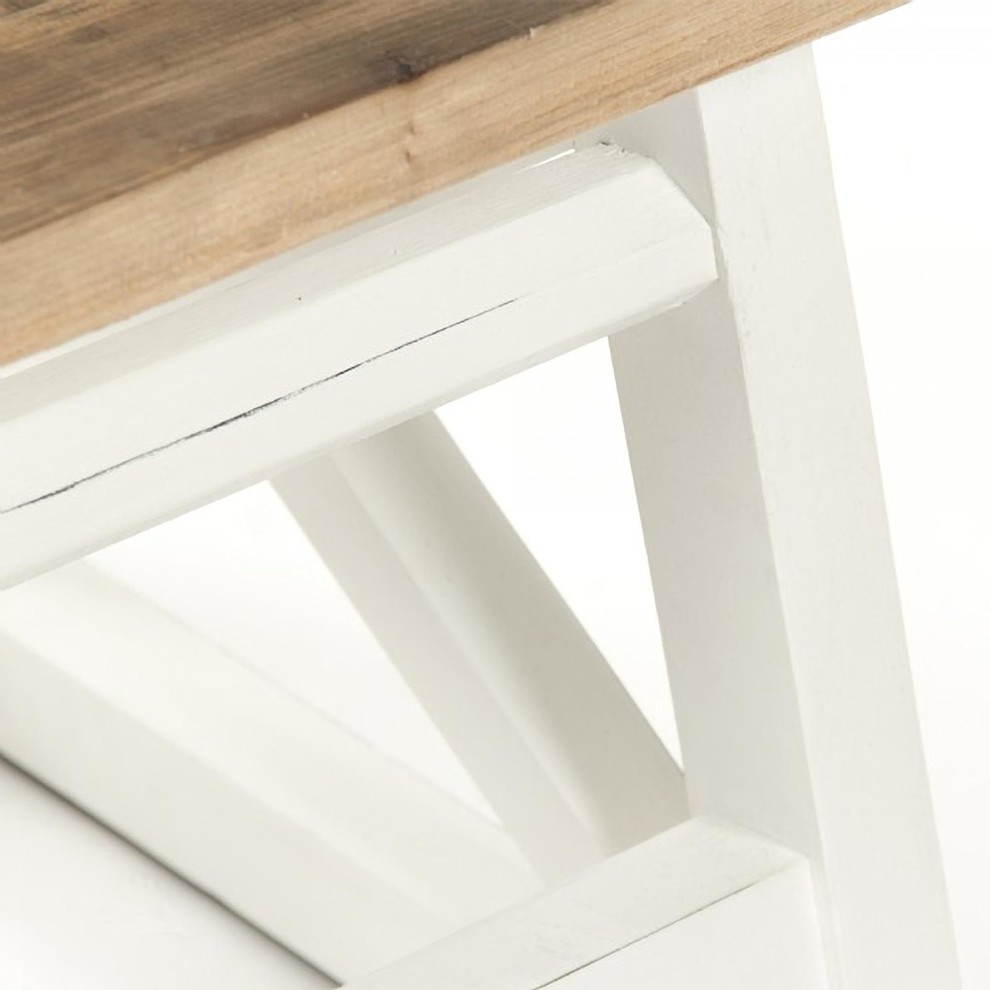 Side Table LILON Alabaster Beige White   Farmhouse   Side Tables And End Tables   by EuroLuxHome  Houzz