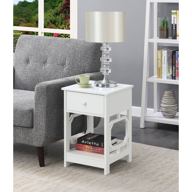 Omega 1 Drawer End Table Breighton Home