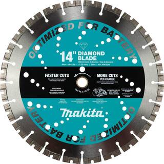 Makita 14 in. Thin Kerf Diamond Blade Segmented E-16748