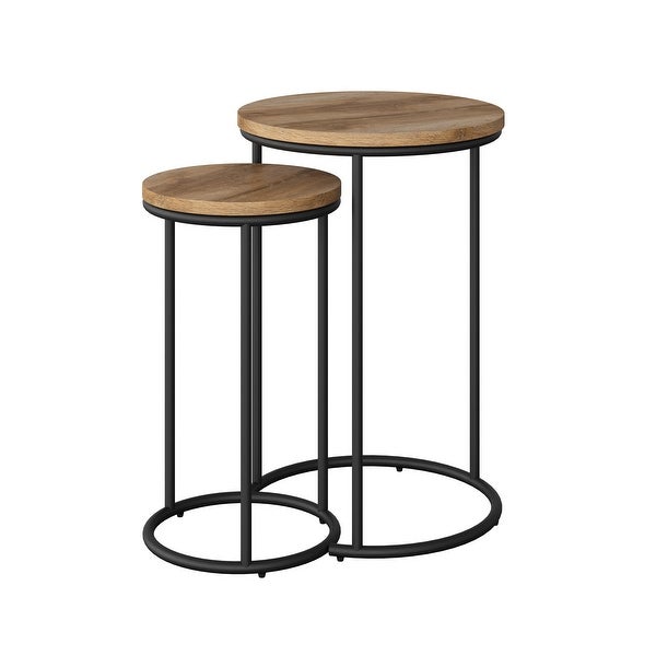 CorLiving Fort Worth Nesting Side Table