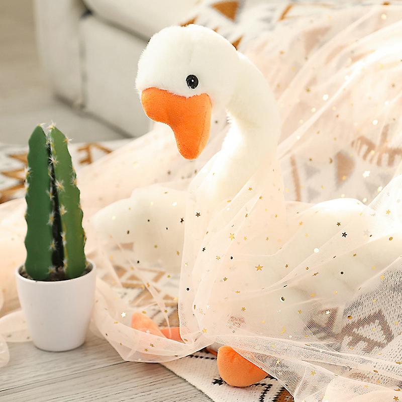 Dancing Goose Toy That Repeats What You Say! With Bluetooth Glowing Singing Recording Cute Goose Stuffed Animal Kids Toy Birthday Xmas Gifts