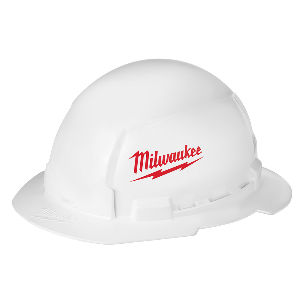 Milwaukee Full Brim Hard Hat with BOLT Accessories Type 1 Class E