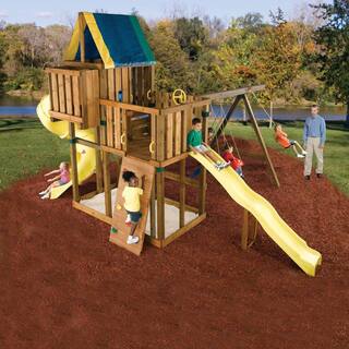 Swing-N-Slide Playsets Yellow Turbo Tube Slide NE 4405