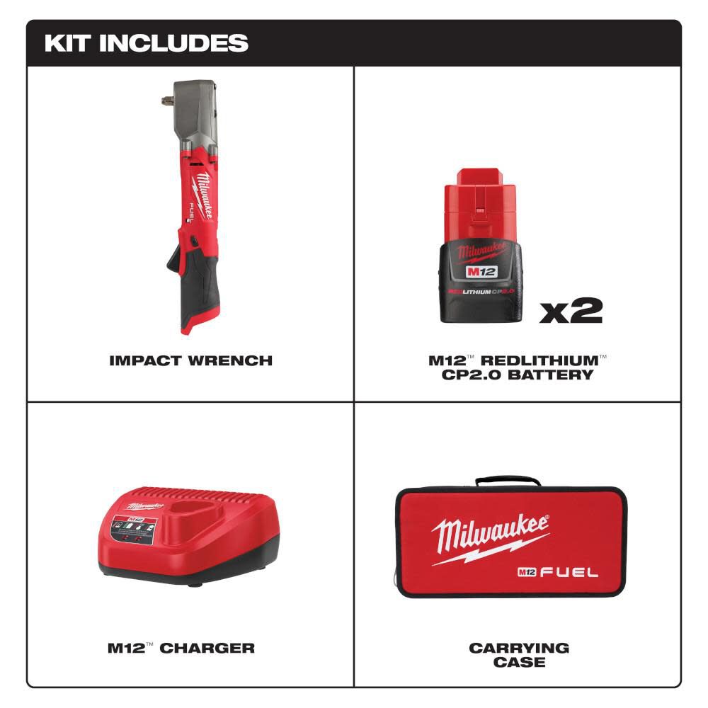 Milwaukee M12 FUEL 3/8