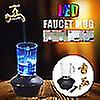 Led Magic Faucet Mug Color Nightlight Water Floating Fountain Faucet Tap Light