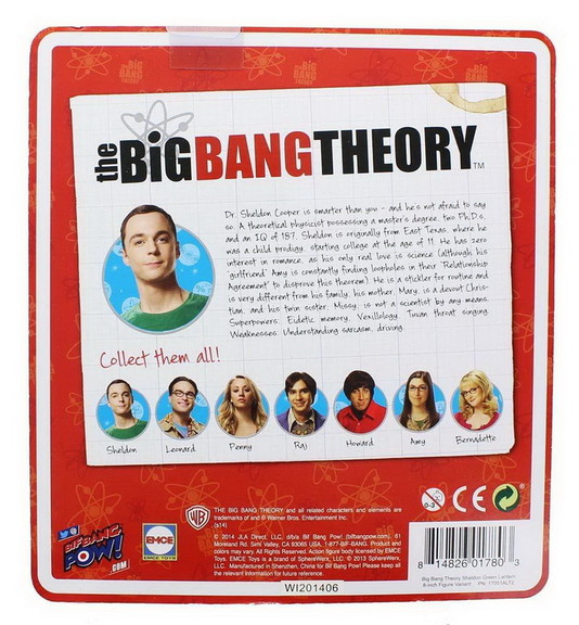 Bif Bang Pow BBP 17051ALT2 C Big Bang Theory 8 Re...