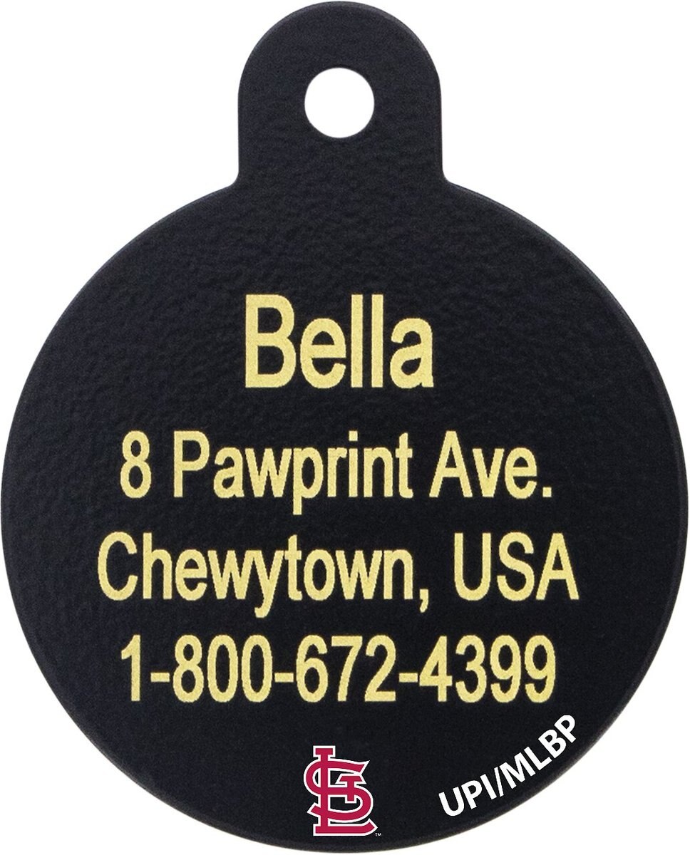 Quick-Tag MLB Circle Personalized Dog and Cat ID Tag， Large