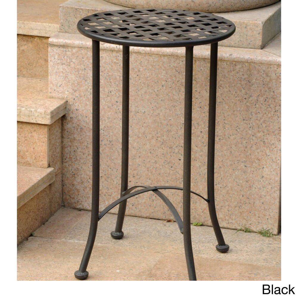 International Caravan Mandalay 16 inch Patio Side Table